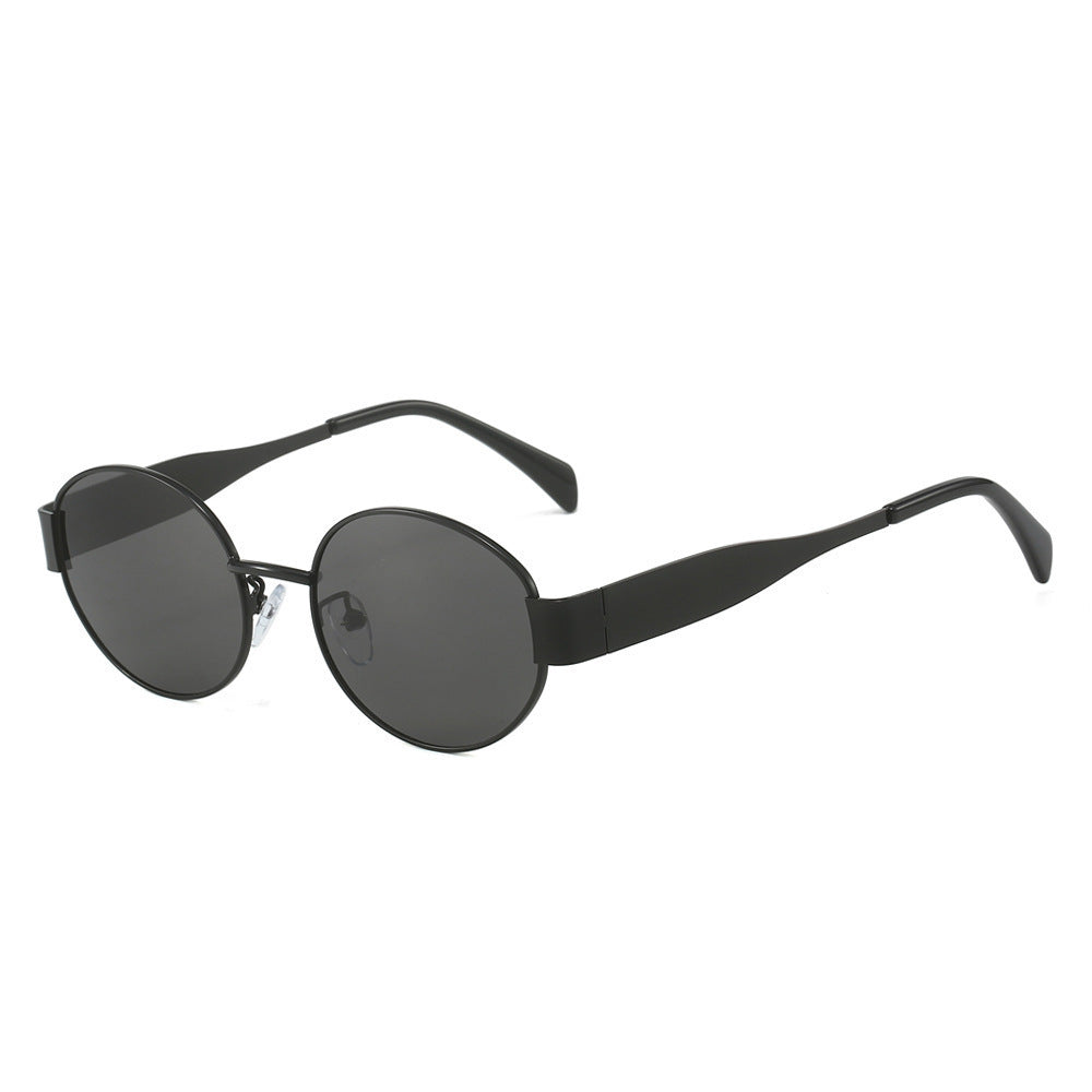 Women's Fashion Retro Oval Sunglasses