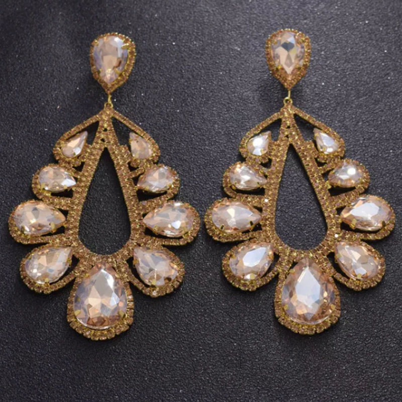 Fashion Rhinestone Earrings Women