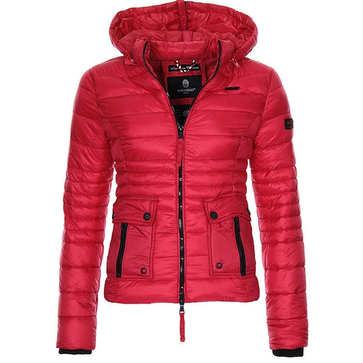 Ladies' Long Hooded Winter Coat