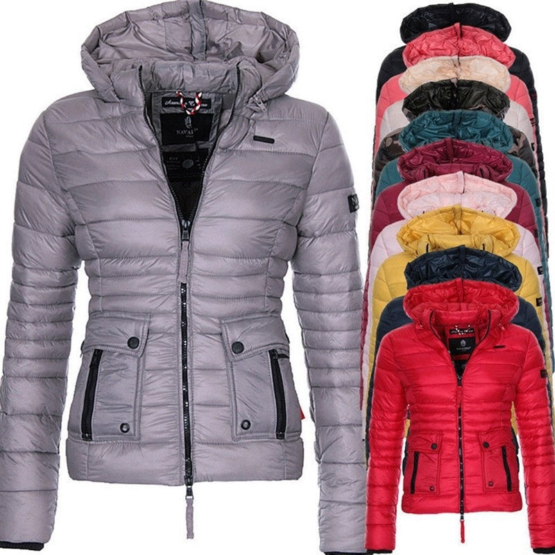 Ladies' Long Hooded Winter Coat