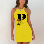 Plus Size Spaghetti Strap Bodycon Mini Dress