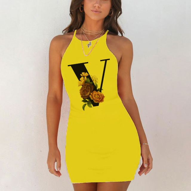 Plus Size Spaghetti Strap Bodycon Mini Dress