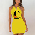 Plus Size Spaghetti Strap Bodycon Mini Dress