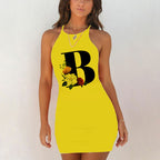 Plus Size Spaghetti Strap Bodycon Mini Dress