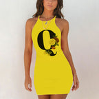 Plus Size Spaghetti Strap Bodycon Mini Dress