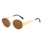 Women's Fashion Retro Oval Sunglasses