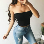 Sexy Summer Sleeveless Crop Top
