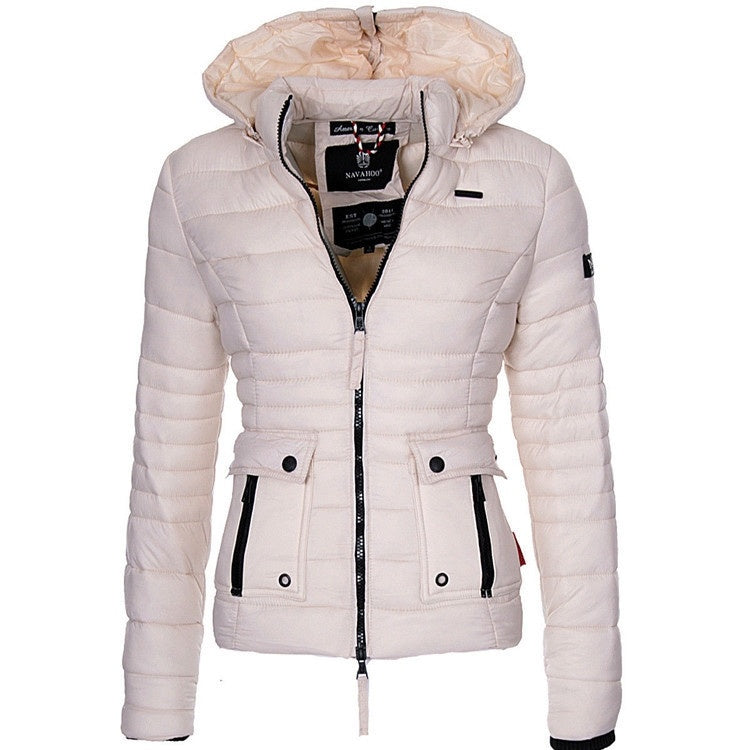 Ladies' Long Hooded Winter Coat