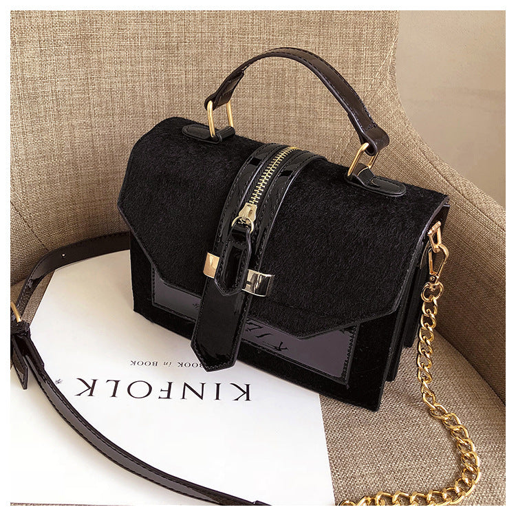 Leopard Print Chain Shoulder Crossbody Bag