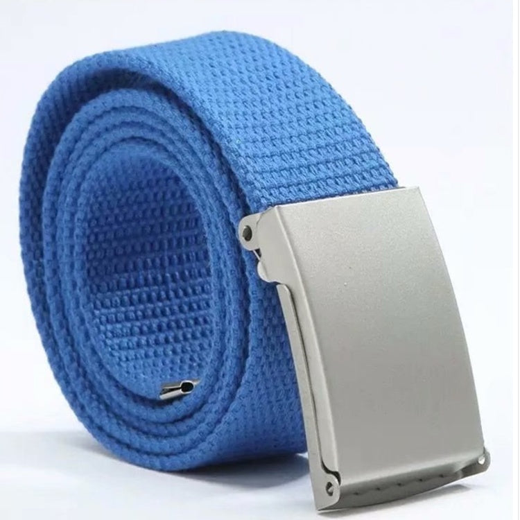 Unisex Candy-Colored Fashion Canvas Belt