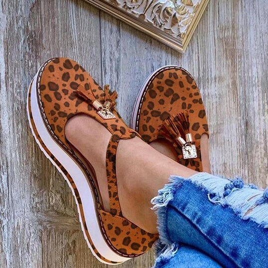 Women's Tassel Flat Sandals – Spring/Summer