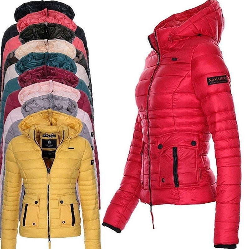 Ladies' Long Hooded Winter Coat
