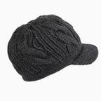 Warm Wool Knitted Fleece Hat
