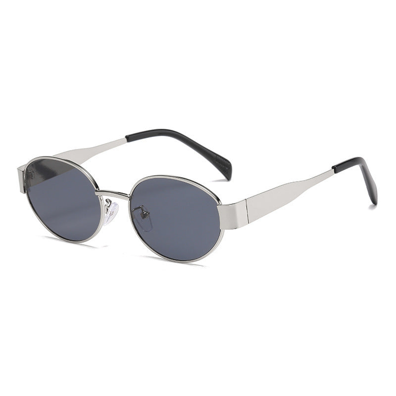 Women's Fashion Retro Oval Sunglasses