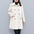 Double Breasted Coat For Women
