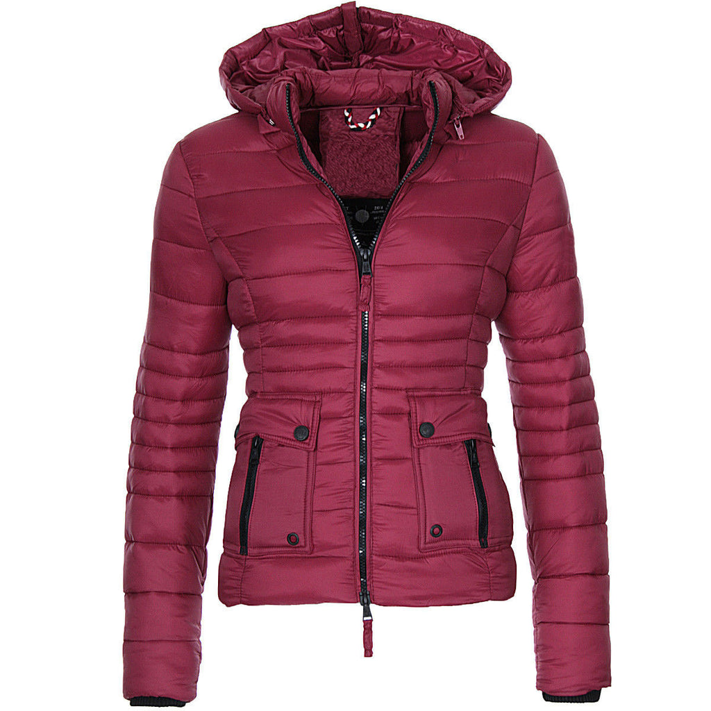 Ladies' Long Hooded Winter Coat