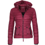 Ladies' Long Hooded Winter Coat