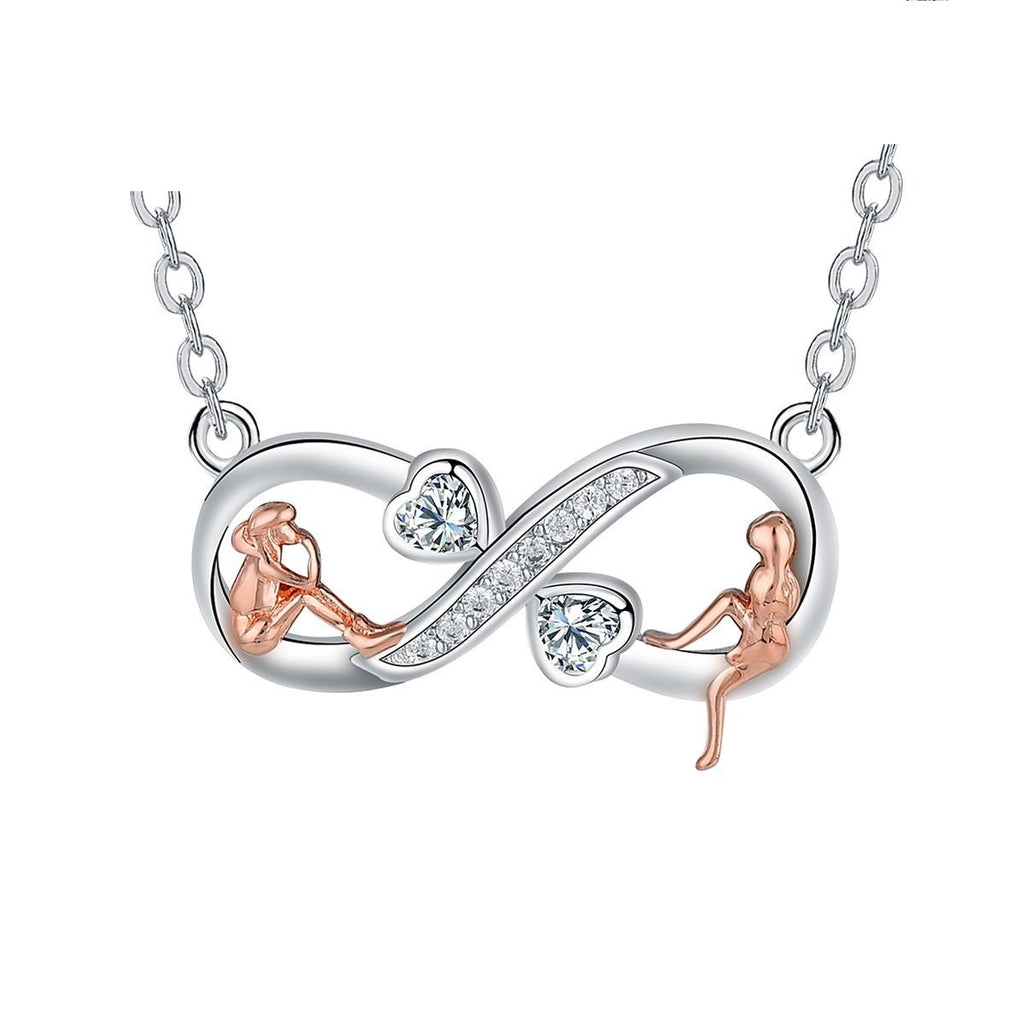 Infinity Friendship Necklace for Women