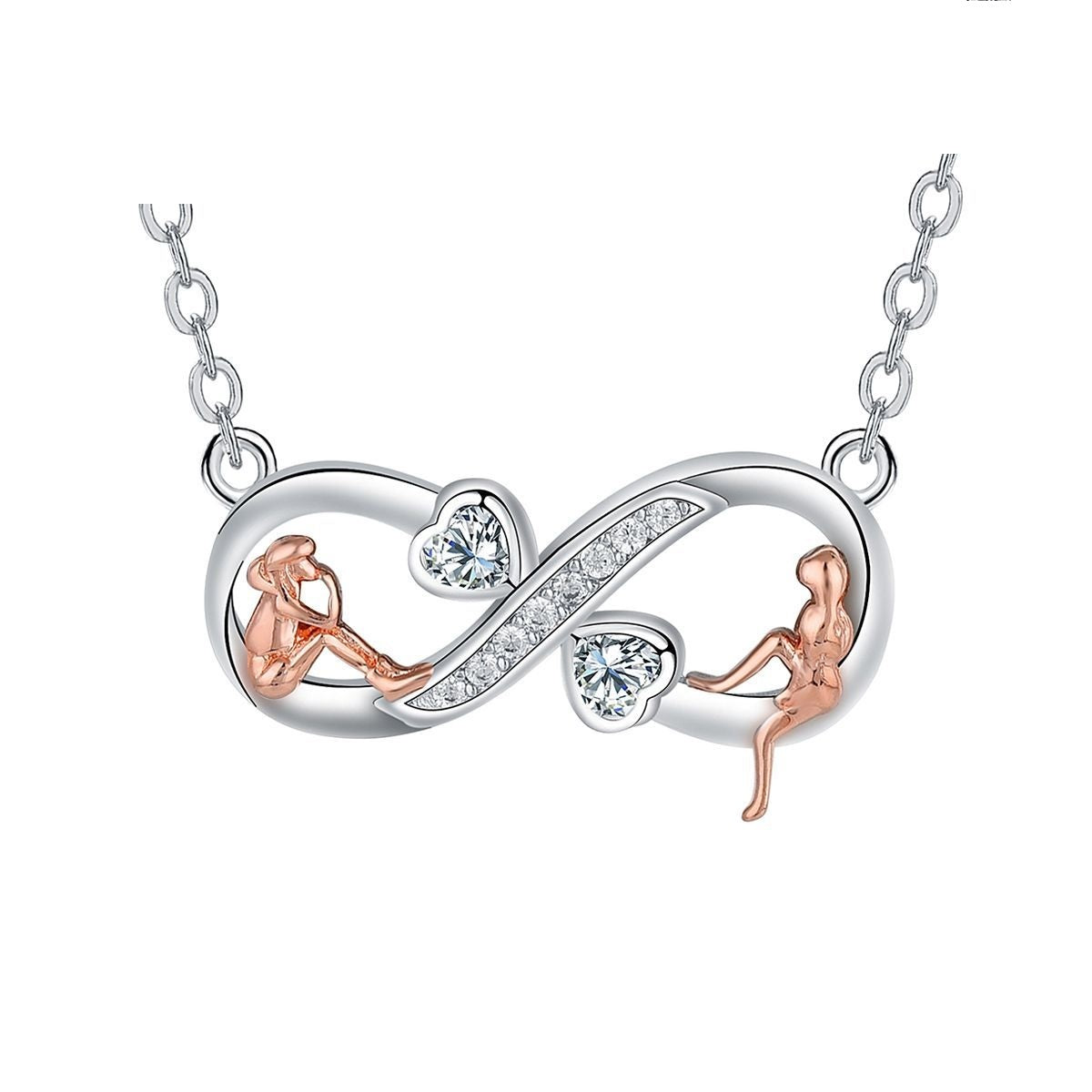 Infinity Friendship Necklace for Women