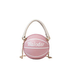Women's Basketball-Shaped Chain Shoulder Crossbody Bag