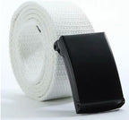 Unisex Candy-Colored Fashion Canvas Belt