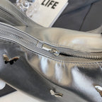 Women's Large Designer Leather Crossbody Shoulder Bag