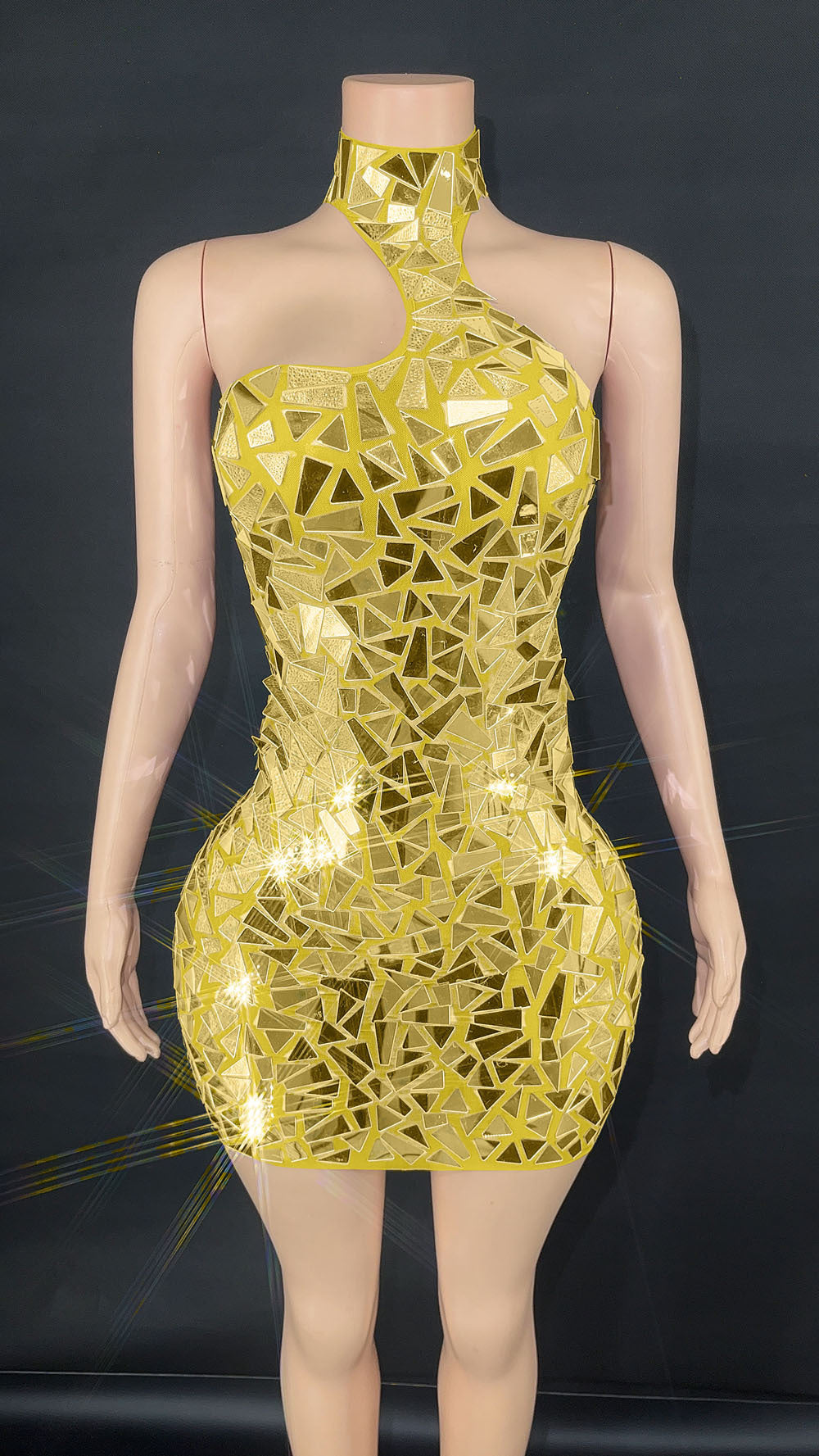 Sequin Gauze Party Evening Dress