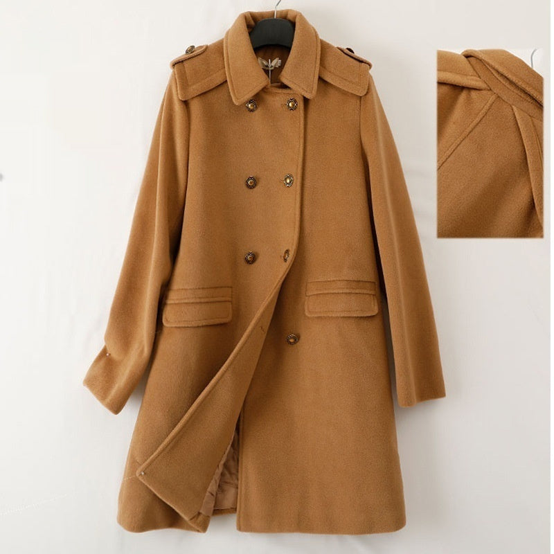 Double Breasted Coat For Women