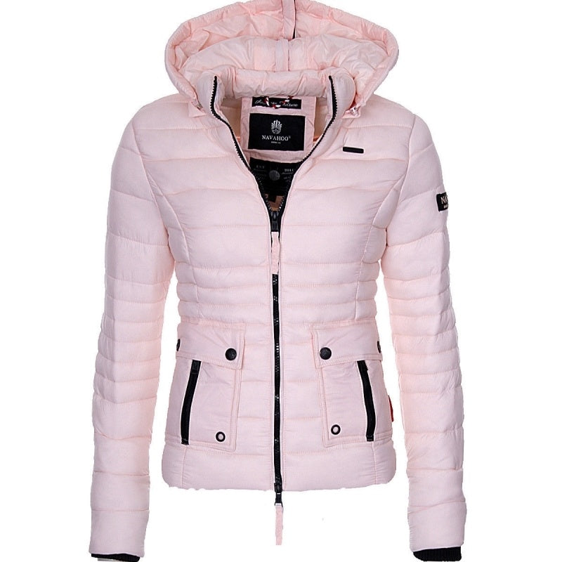 Ladies' Long Hooded Winter Coat