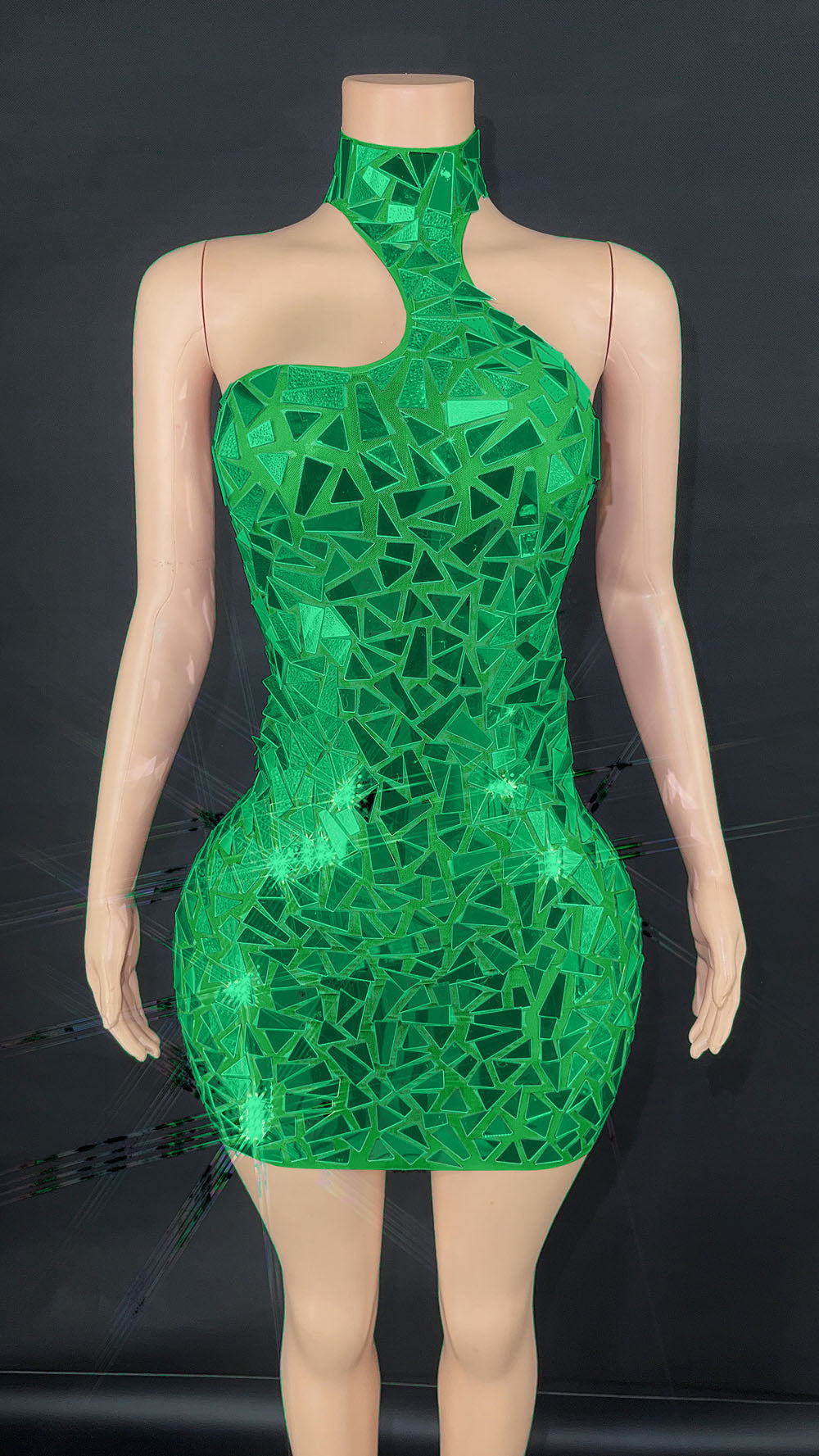 Sequin Gauze Party Evening Dress