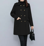 Double Breasted Coat For Women