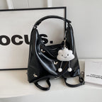 Women's Large Designer Leather Crossbody Shoulder Bag