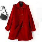 Double Breasted Coat For Women