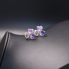 Clover Zircon Jewelry Set for Women