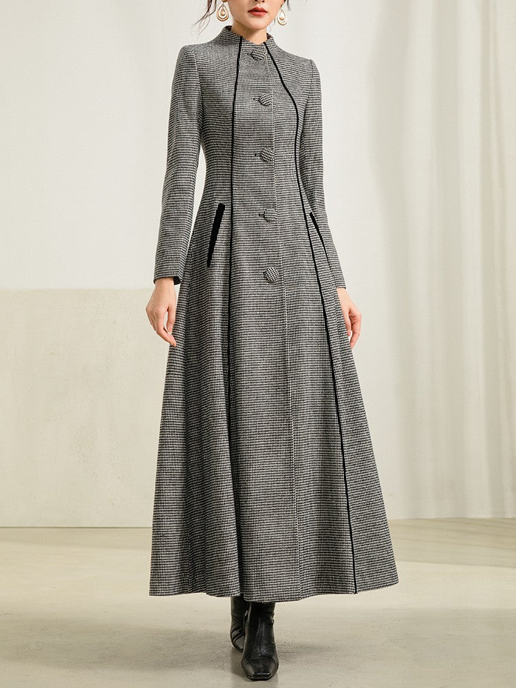 Mid Length Versatile Woolen Coat