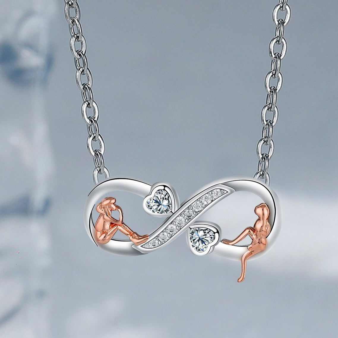 Infinity Friendship Necklace for Women