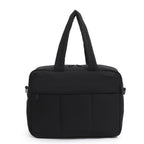 Women's Winter Down Travel Duffle Bag with Shoe Compartment