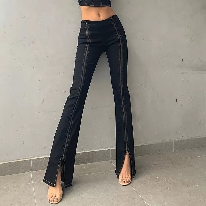 Women's Crimp Halter Cutout Crop Top And Pants