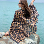 Women's Ethnic-Style Thin Oversized Scarf/Shawl