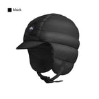 Women's Down Plush Winter Hat – Windproof, Waterproof, Ear-Protective, Warm Cycling Cap