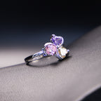 Clover Zircon Jewelry Set for Women